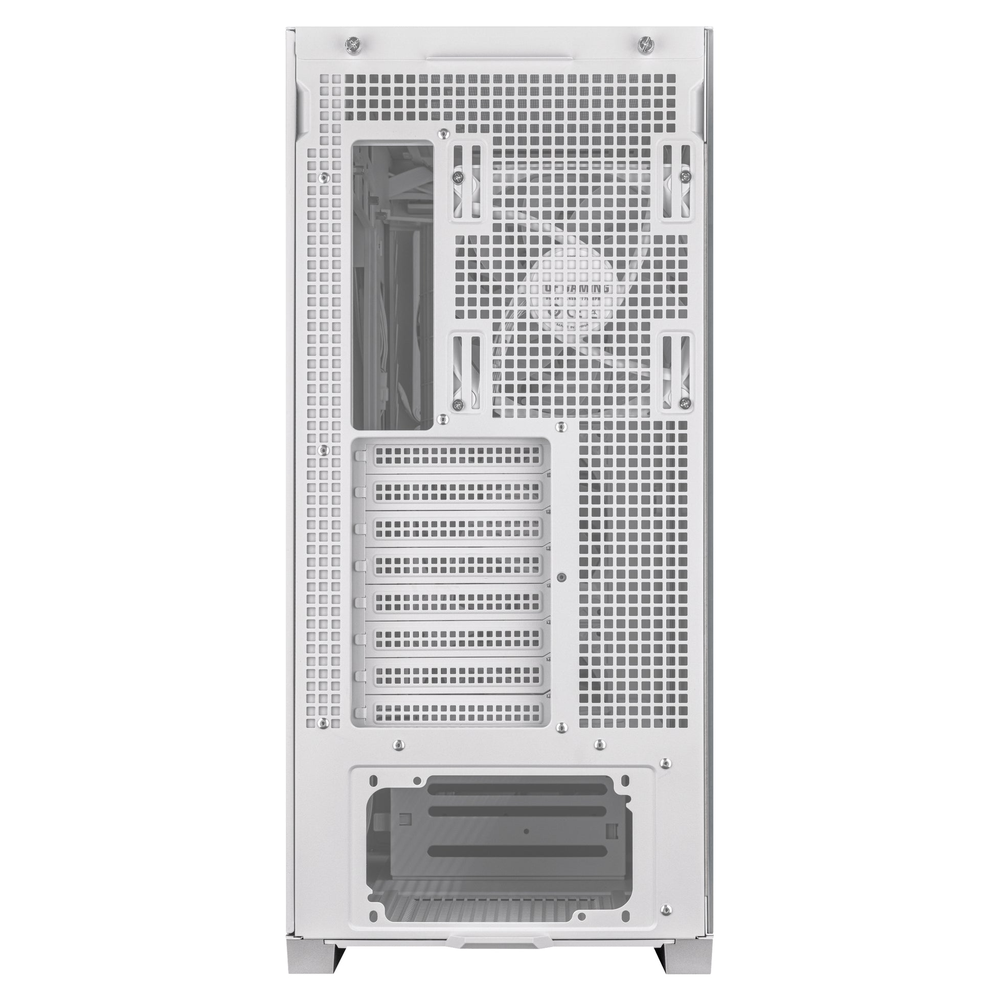 ASUS TUF Gaming GT302 ARGB – PC-Gehäuse – Weiss, EATX/ATX/mATX/Mini-ITX, 3×140 mm Front, Seitenfenster