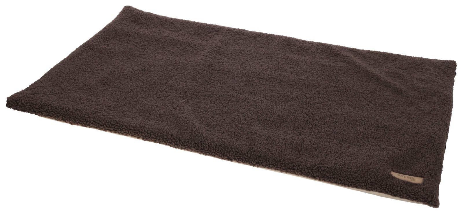 Kerbl Wohndecke – Baumwolle, Polyester, Beige/Braun – 100 × 65 cm
