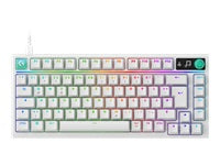 Logitech G316 X75 – Tastatur 75% – QWERTY (US-INT) – Weiss