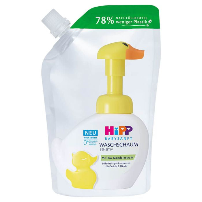 HiPP Babysanft Schaumseife – Nachfüllbeutel – 250 ml