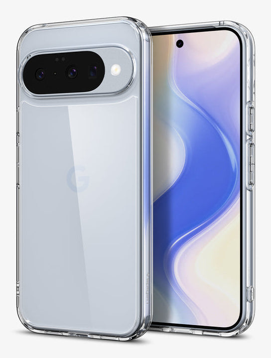 Spigen Ultra Hybrid Backcover – für Google Pixel 10/10 Pro, PC+TPU, Kristallklar