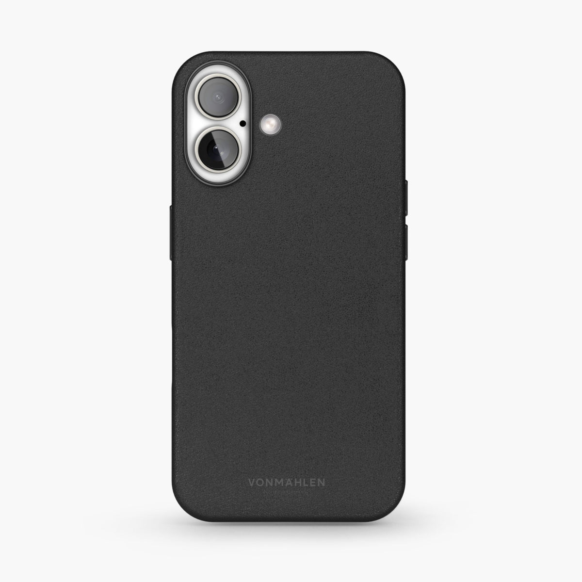 Vonmählen Backcover – für Apple iPhone 16, MagSafe, Leder, Schwarz