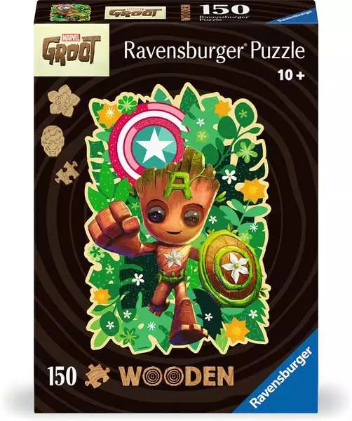 Ravensburger Puzzle Groot – 150 Teile – 20 × 22,2 cm – ab 10 J. – Holz – mehrfarbig – FSC