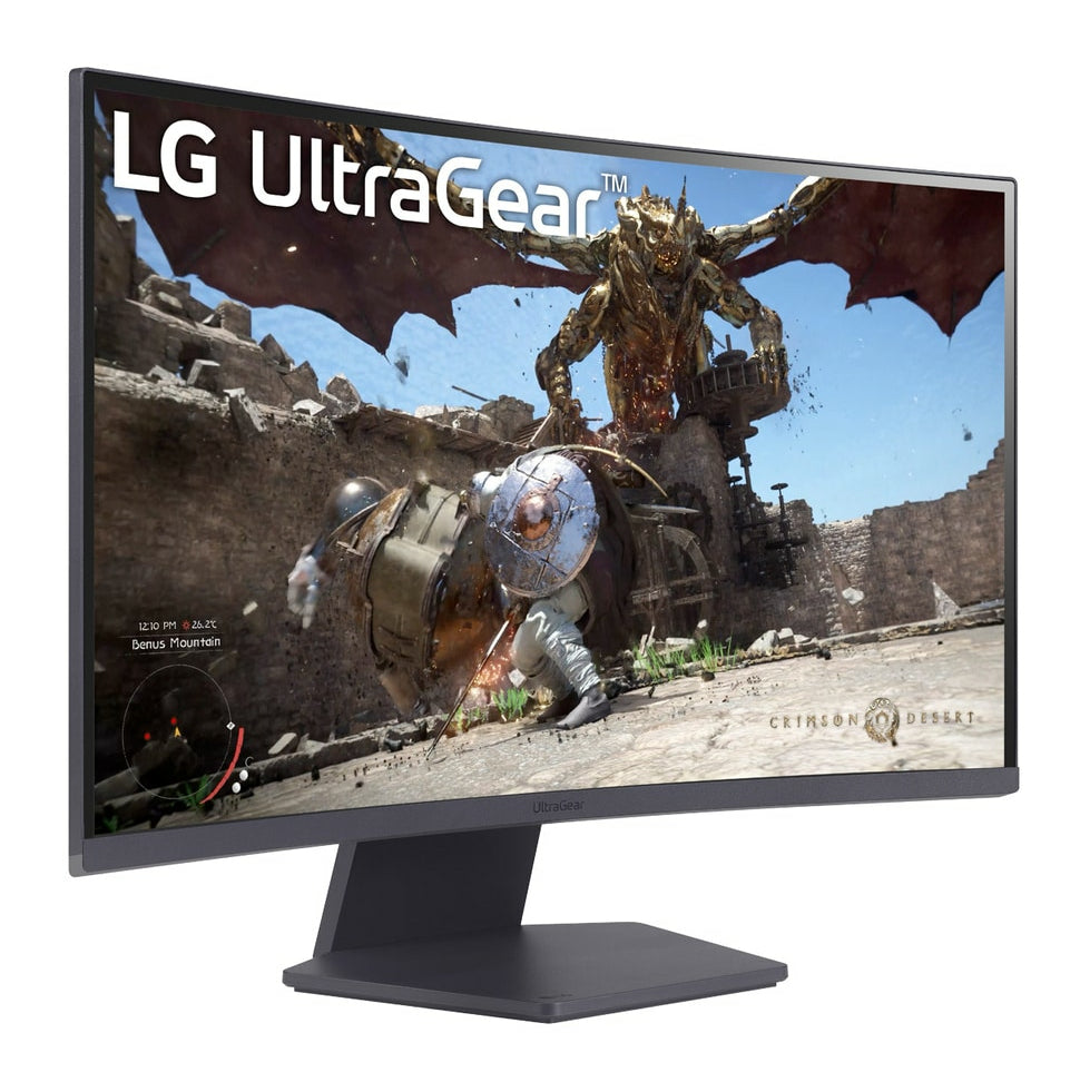 LG 27GS60QC-B – 27" Curved, 2560 × 1440 (WQHD), VA, 180 Hz, HDR10