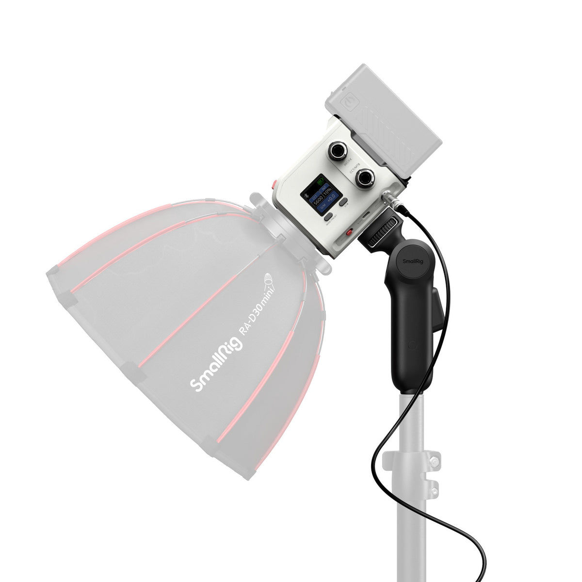 SmallRig RC 100C COB Dauerlicht – 100 W, 11000 Lux, 2500–10000 K – für RA‑D30, RA‑D60, RA‑R4545 und andere