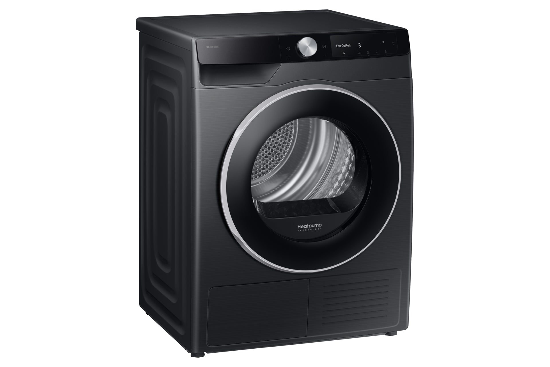 Samsung Wäschetrockner DV6000 – 9 kg, Wärmepumpe, AI Dry+, A – Schwarz