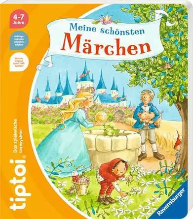 Ravensburger Buch – tiptoi: Meine schönsten Märchen, Hardcover, 24 Seiten, Deutsch, ab 4 Jahren
