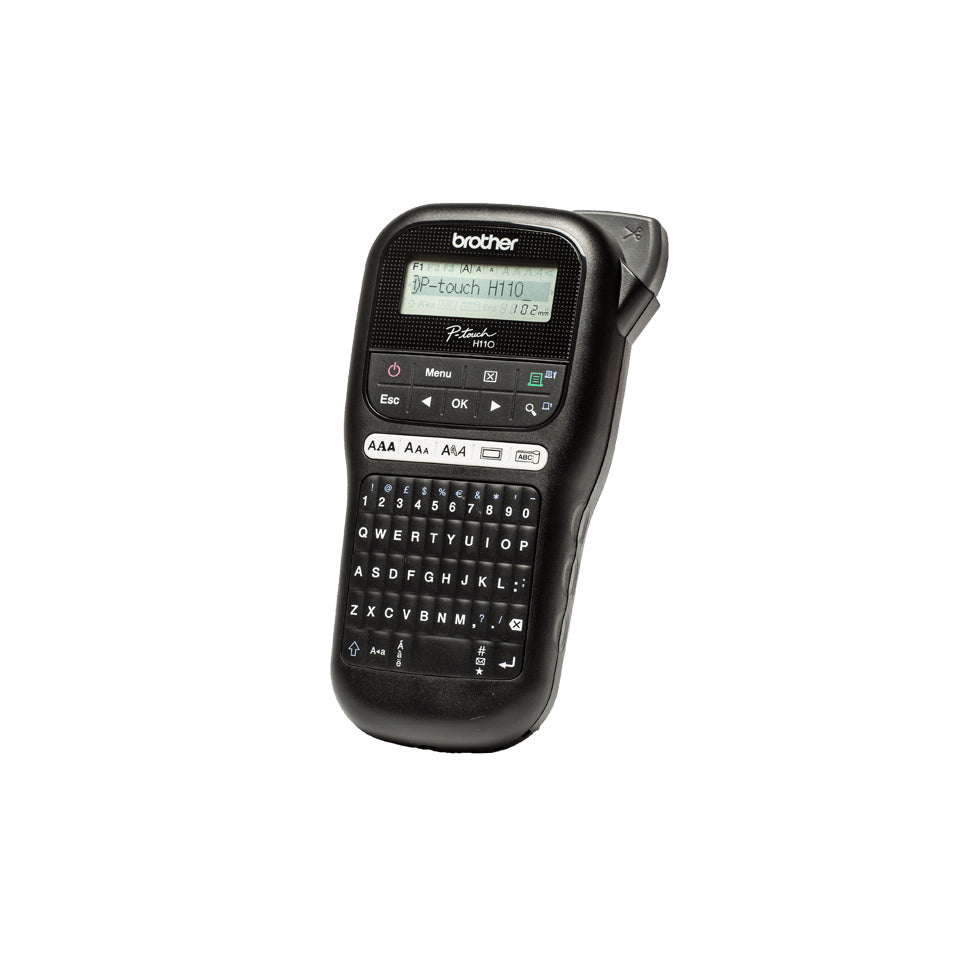 Brother PT-H110 – Beschriftungsgerät, TZe bis 12 mm, 180×180 dpi, 20 mm/s
