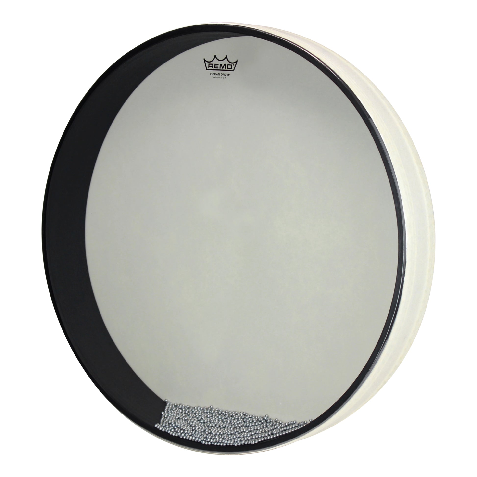 REMO Ocean Drum – Ø 40,6 cm – schwarz/weiss