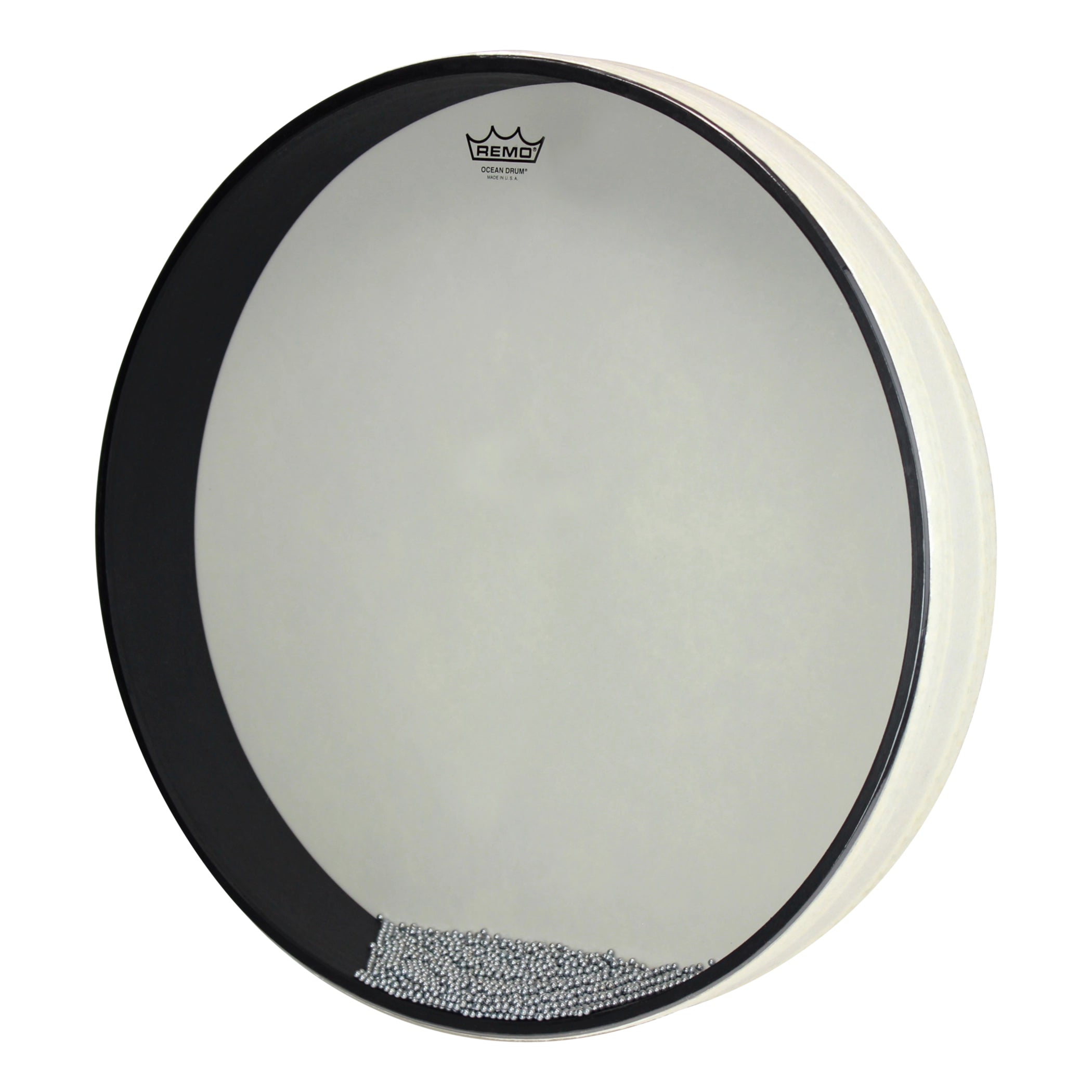 REMO Ocean Drum – Ø 40,6 cm – schwarz/weiss