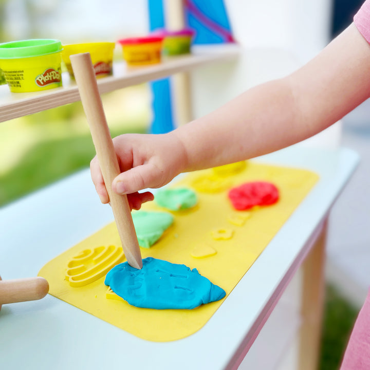 roba Play-Doh Knete-/Modelliermasse-Set – 10-teilig – Ab 3 Jahren – Mit Nudelholz, FSC-zertifiziert