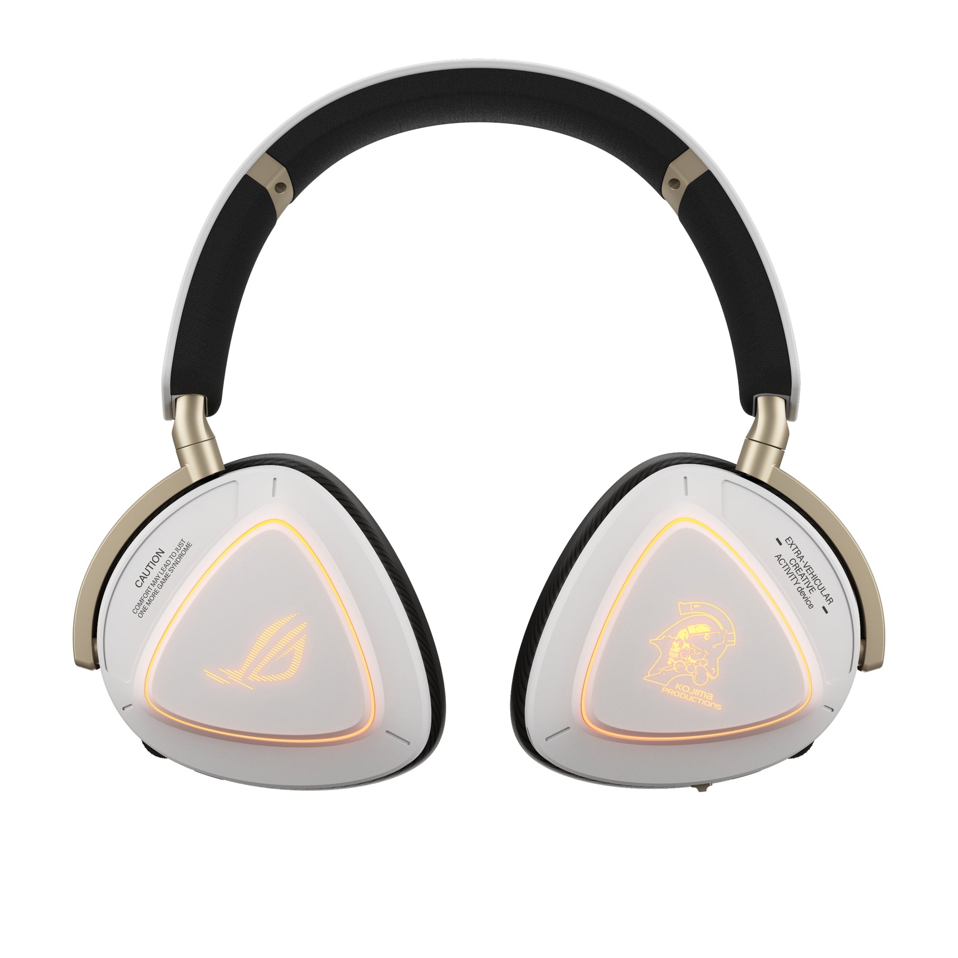 ASUS ROG Delta II-KJP Gaming-Headset – Over-Ear, Stereo, Kabel + BT, 3,5 mm Klinke, Schwarz/Weiss