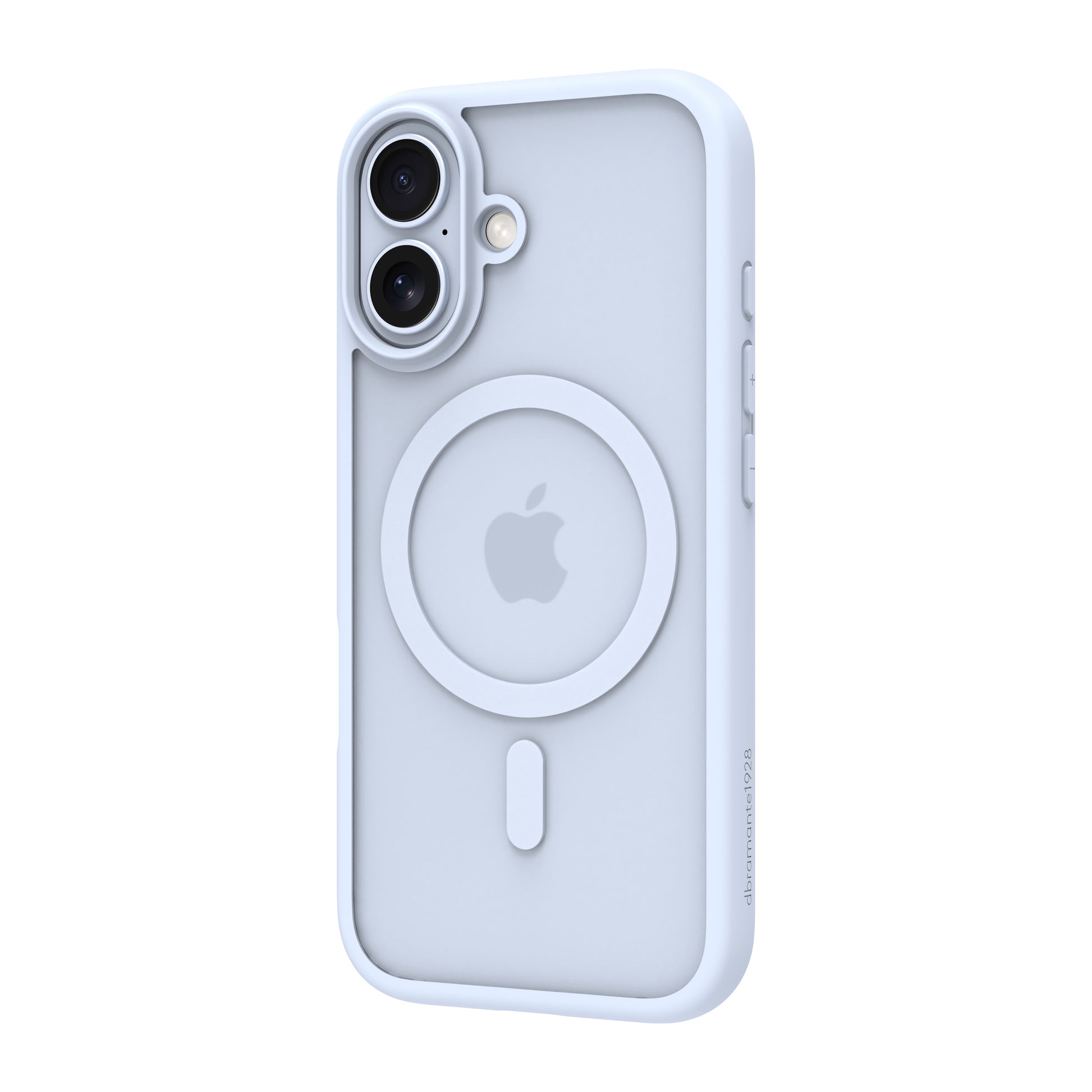 dbramante1928 Grenen MS Backcover – für Apple iPhone 17, Recycling-Kunststoff, Himmelblau, bis 2 m sturzsicher