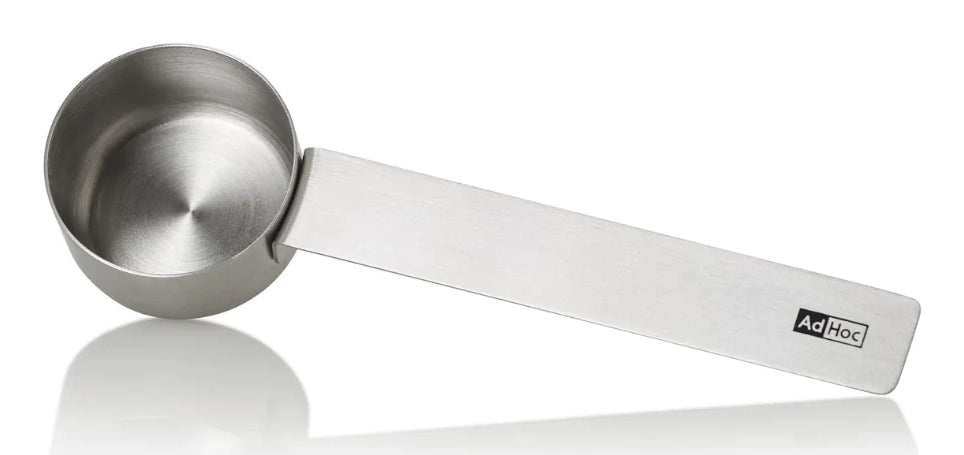 AdHoc Messlöffel 10 ml, Ø 4 × 14 cm, Edelstahl, Silber
