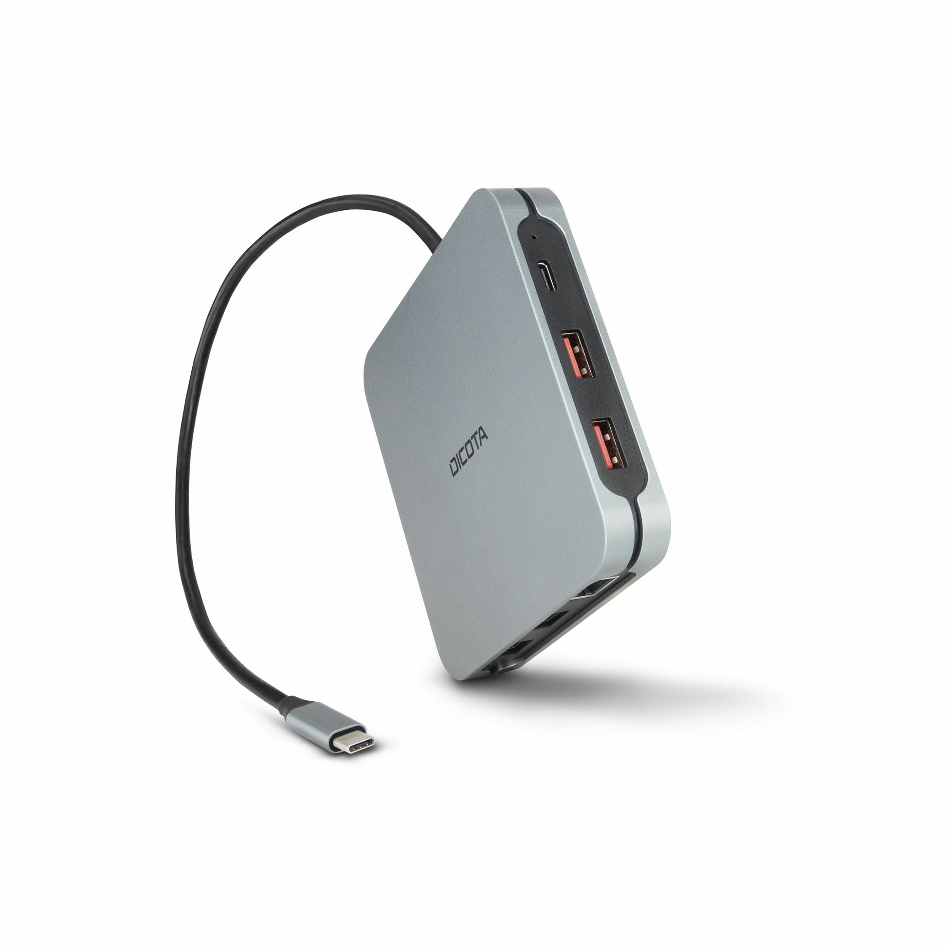 DICOTA D32057 Dockingstation – USB-C, 2× HDMI, 5× USB-A, 1× USB-C, 100 W PD, 2,5GbE, für Windows/Mac/ChromeOS