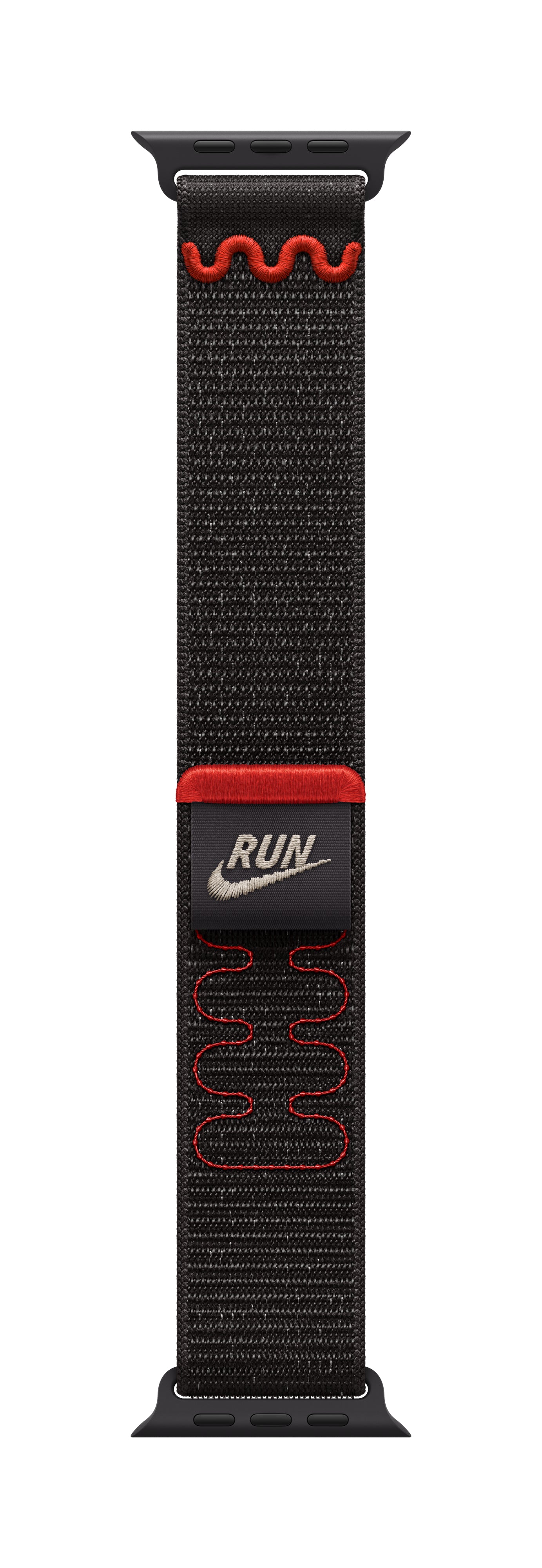 Apple Nike Sport Loop – Midnight Black, für Apple Watch