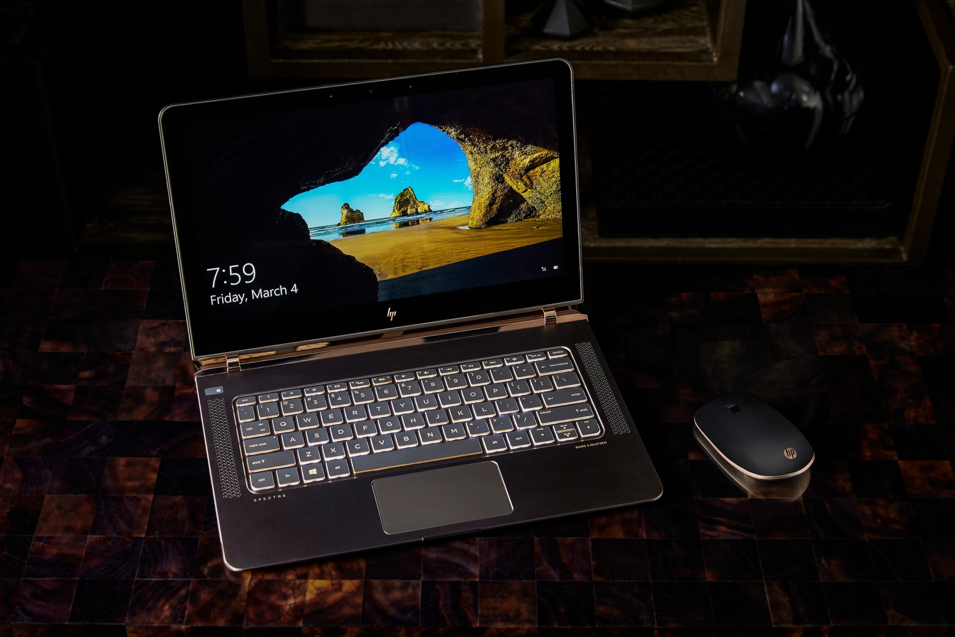 HP Z5000 Wireless-Maus – Beidhändig, Bluetooth
