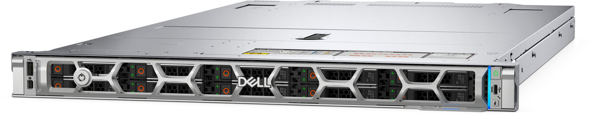 Dell PowerEdge R470 Rack (1U) – Intel Xeon 6 6517P, 32 GB RAM, 960 GB SSD
