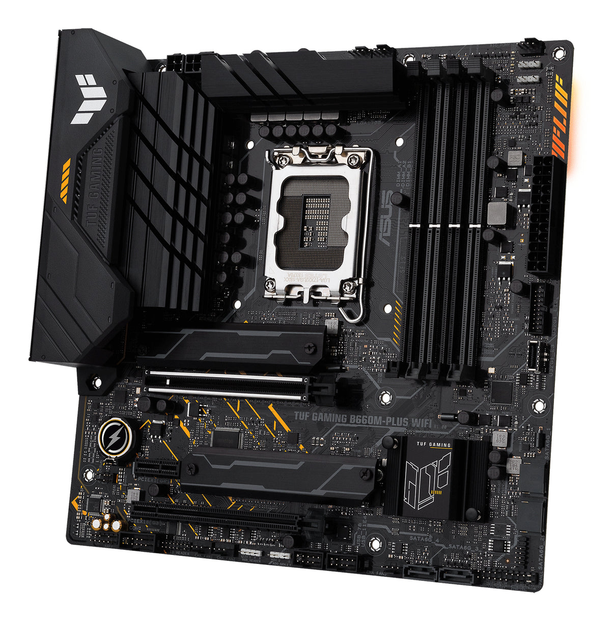 ASUS TUF GAMING B660M-PLUS WIFI – Mainboard – LGA 1700, Intel B660, mATX, DDR5