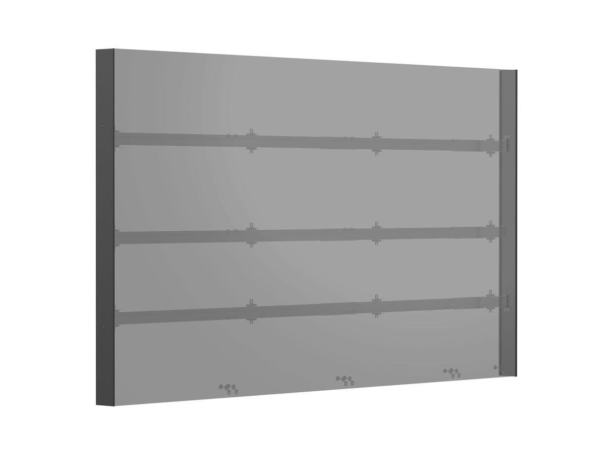 Vogel's PLA 9331 – Trim-Set, Seitenleiste, max. 1'029 mm, Schwarz, 2 Stück