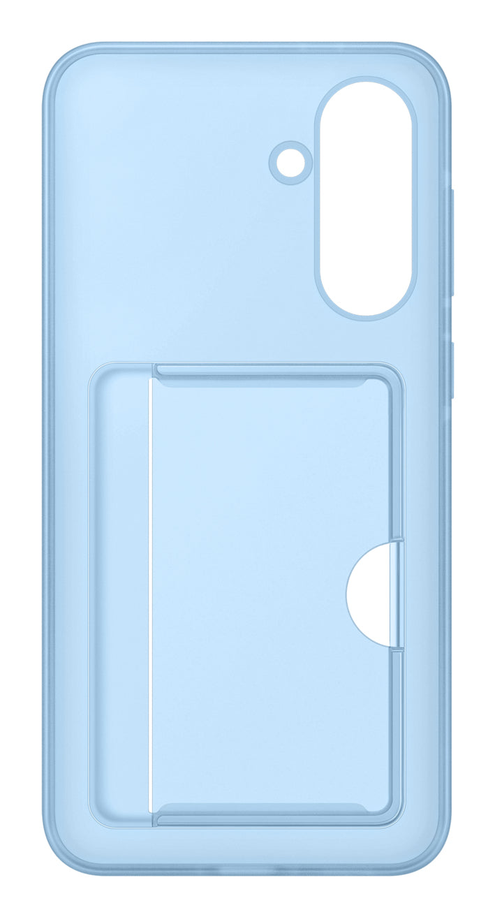 Samsung Backcover – für Samsung Galaxy A36 5G, mit Kartenfach, Kunststoff, Blau