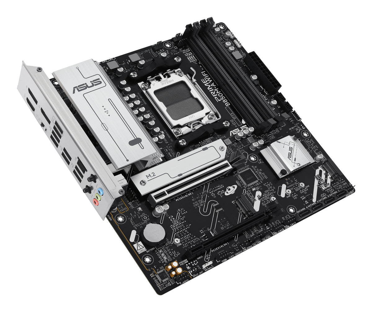 ASUS PRIME B850M-A WIFI – Mainboard – AM5, B850, mATX, DDR5