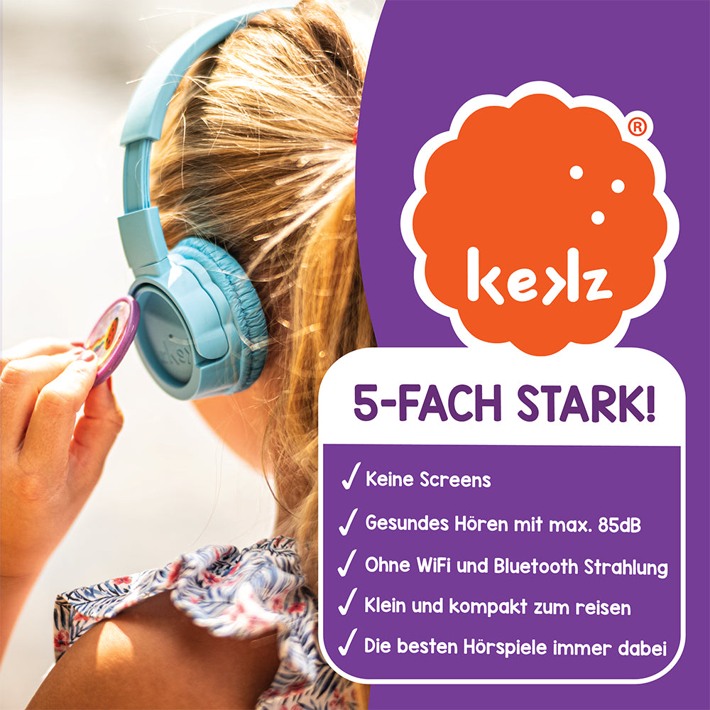 Kekz DE-K23-9885 Kinderkopfhörer – Blau