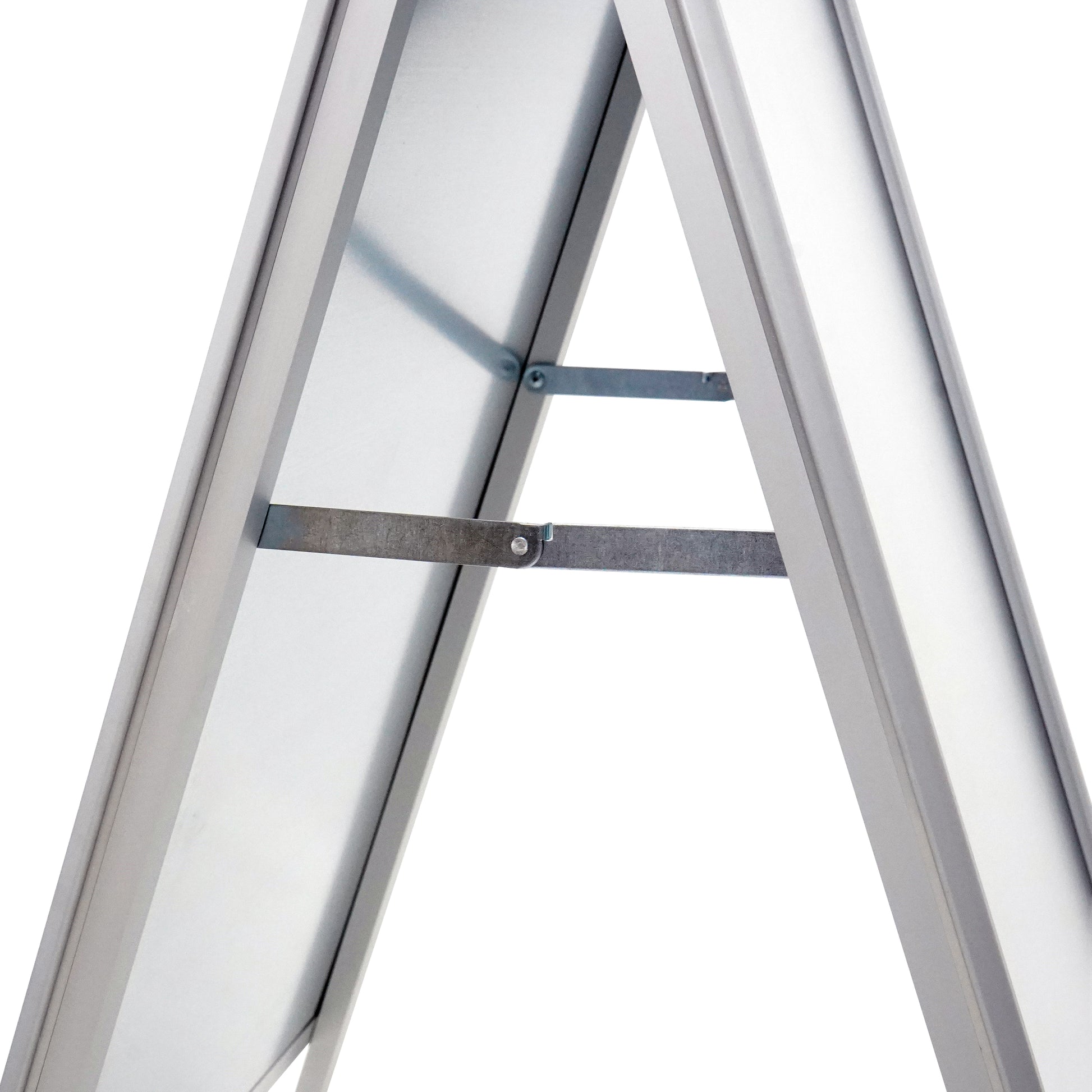 Europel Plakatständer – für A1, silber, Aluminium/Kunststoff, 690×100×1240 mm