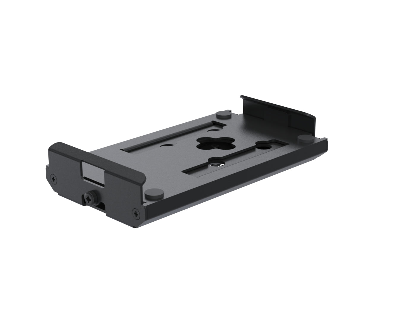 Ergonomic Solutions Tablet-Tischhalterung – für 7–13" Tablets, abschliessbar, Kabelmanagement – Schwarz