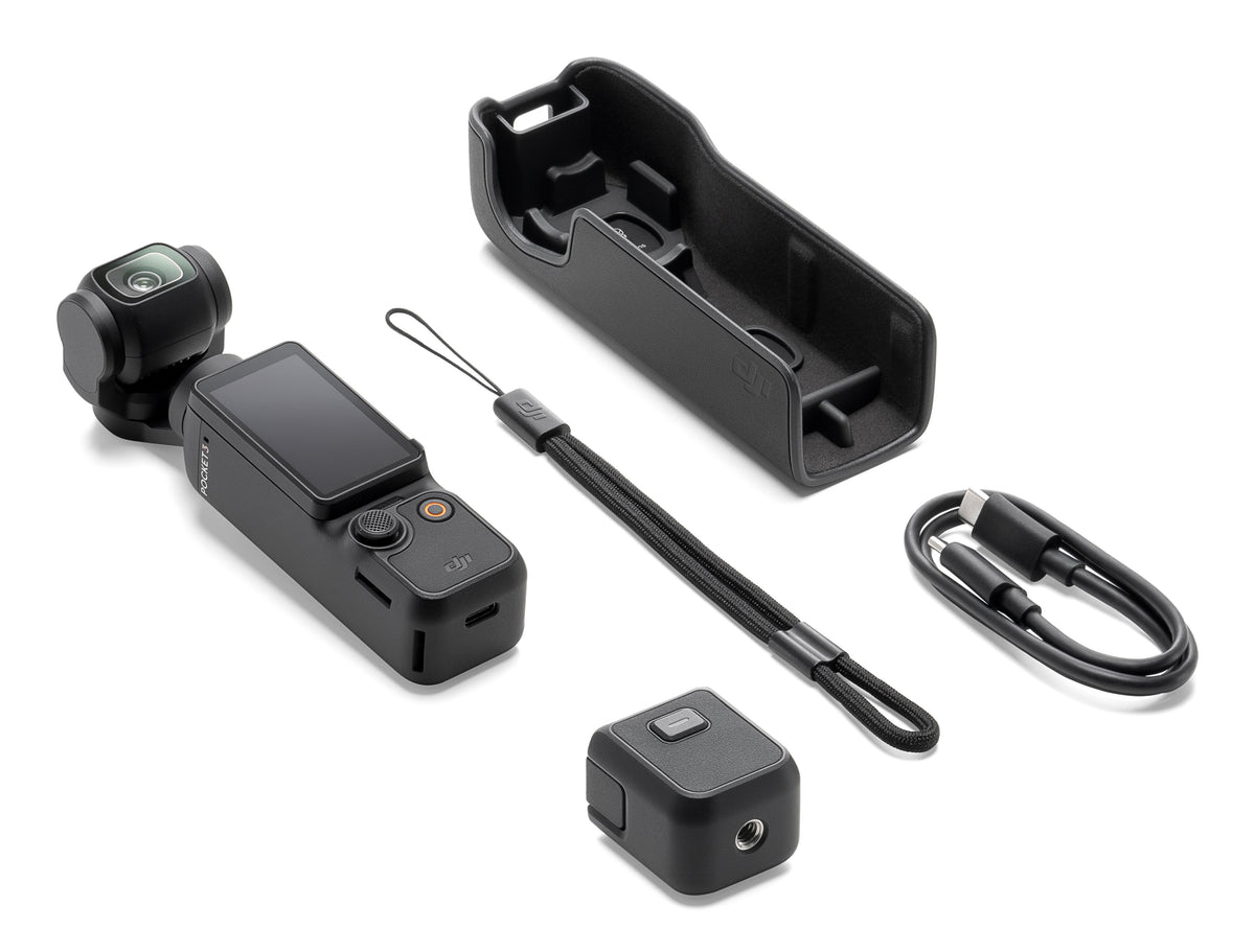 DJI Osmo Pocket 3 – 9,4 MP, 4K, 240 fps, schwarz