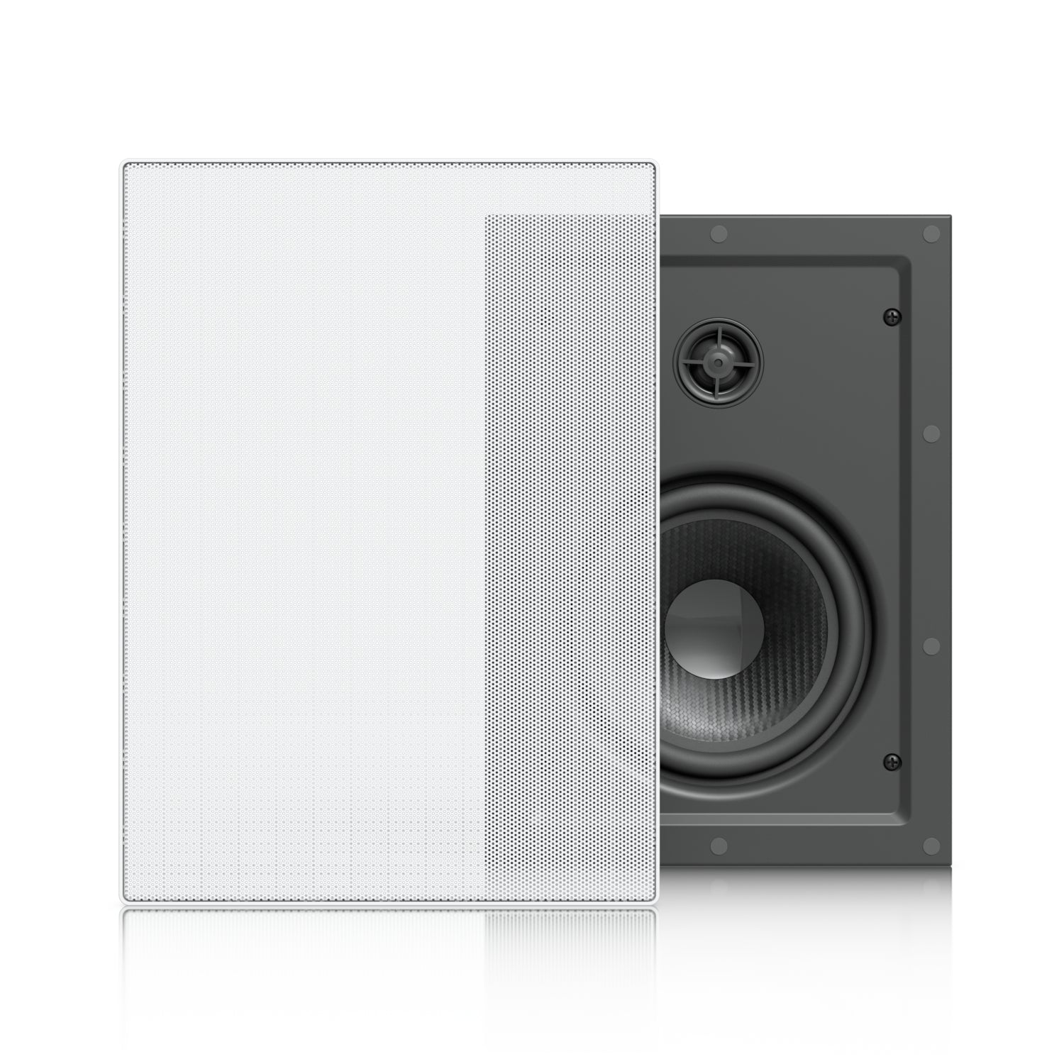 Ubiquiti UACC-IN-WALL-SPEAKER – Einbaulautsprecher – 2-Wege, 6,5", 8 Ω, Weiss