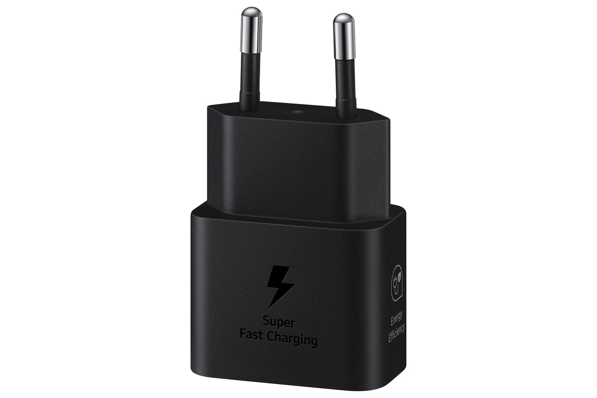 Samsung Netzladegerät, 25 W, USB-C, PD (PPS) – für Galaxy S10 5G, A80, A70 – Schwarz