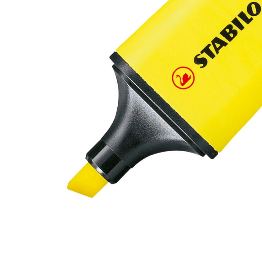 STABILO BOSS Textmarker Mini Set 3 Farben – Keilspitze, 2–5 mm