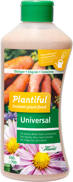 Hauert Plantiful – Mikronährstoff-Dünger – für Gemüse, Blumen & Balkonpflanzen – Granulat – 700 g