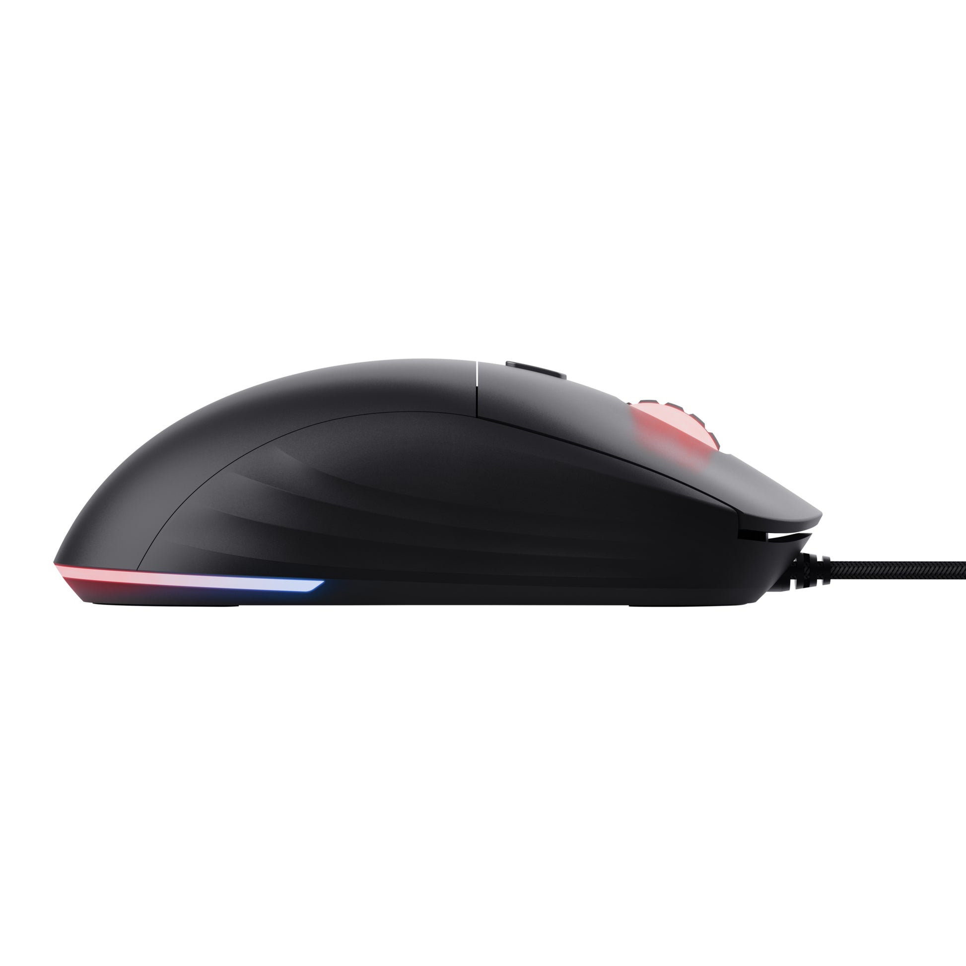Trust GXT925 Redex II Gaming-Maus – kabelgebunden, 6 Tasten, für Rechtshänder, Beleuchtung, schwarz