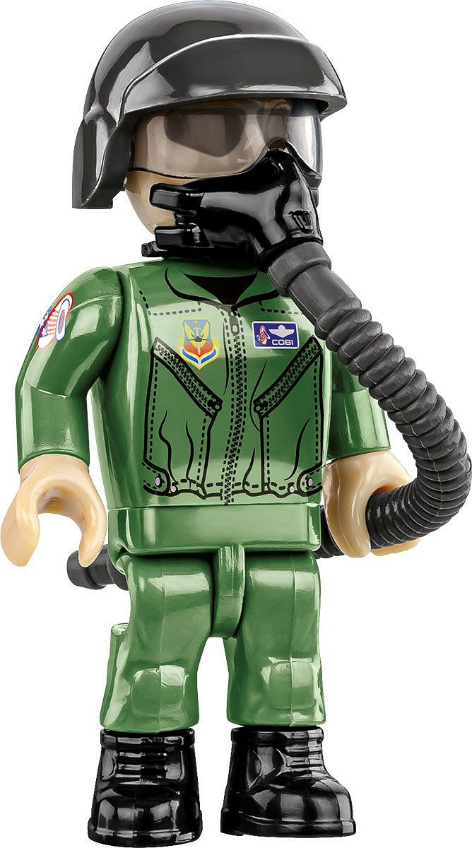 COBI Lockheed F-22 Raptor Bausteine – Militär – 695-teilig – 28 × 11,5 × 39,5 cm – ab 9 J. – Grau