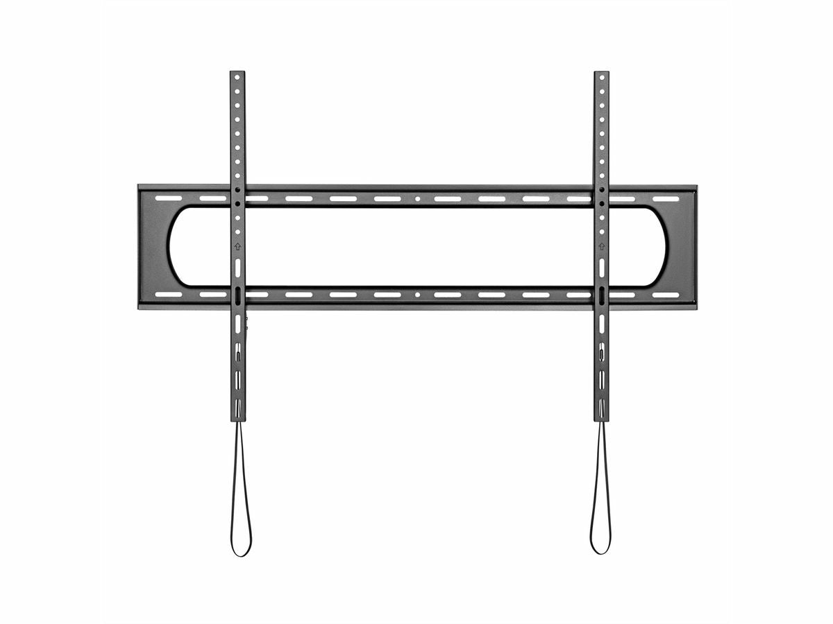 VALUE Wandhalterung – Neigbar – 60–120" – VESA 75×75–900×600 – bis 120 kg, Höhenverstellbar – Schwarz