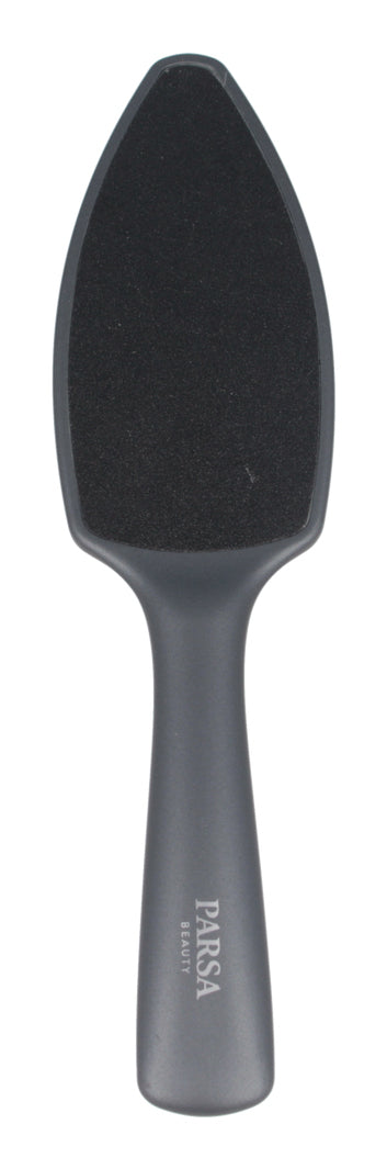 Parsa Beauty Hornhautfeile – manuell, für Füsse – anthrazit – Kunststoff (ABS)