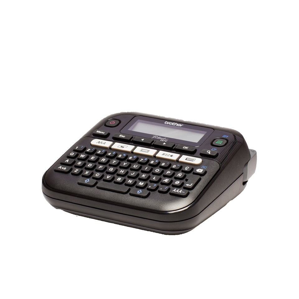 Brother PT-D210 – Beschriftungsgerät, TZe bis 12 mm, 180×180 dpi, 20 mm/s