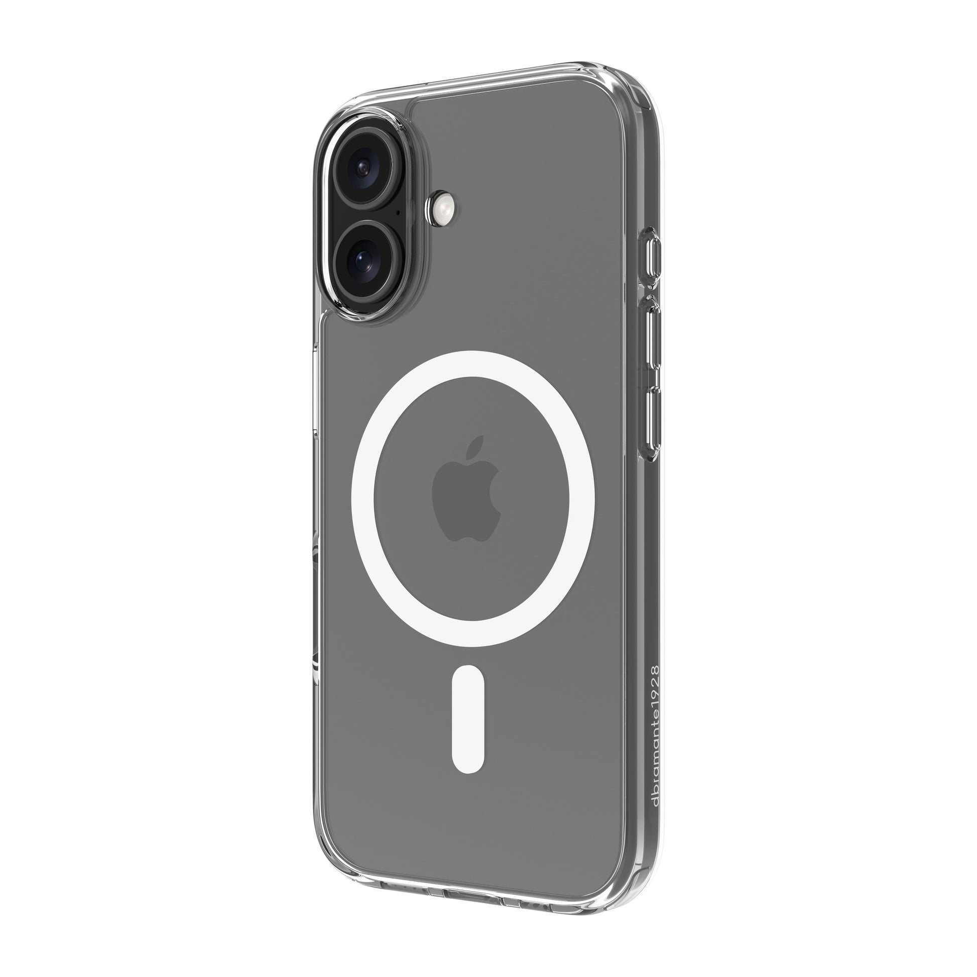 dbramante1928 Backcover – für Apple iPhone 17, MagSafe, Kunststoff, Transparent, bis 3 m sturzsicher