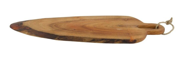 CHALET 600-F126350 – Schneidebrett 58 × 20 × 1,5 cm, Akazie, Braun