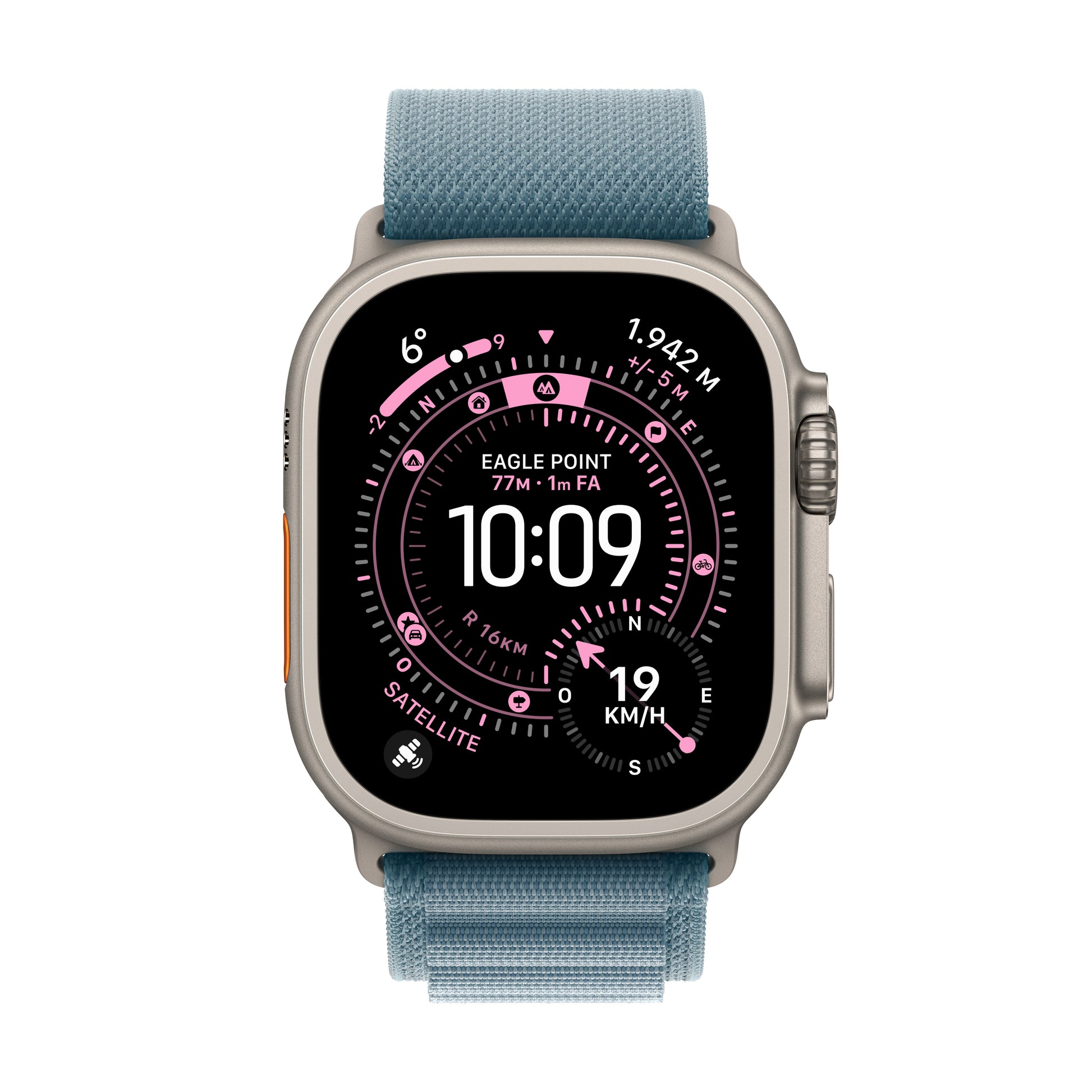 Apple Watch Ultra 3 (2025) – Smartwatch – 49 mm, LTE, Saphirglas, 100 m, Natürliches Titan