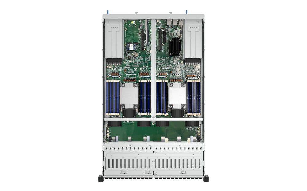 QNAP TDS-h TDS-h2489FU-R2-4314-128G Speichergerät – 1 TB, SATA, 24 Laufwerksschächte