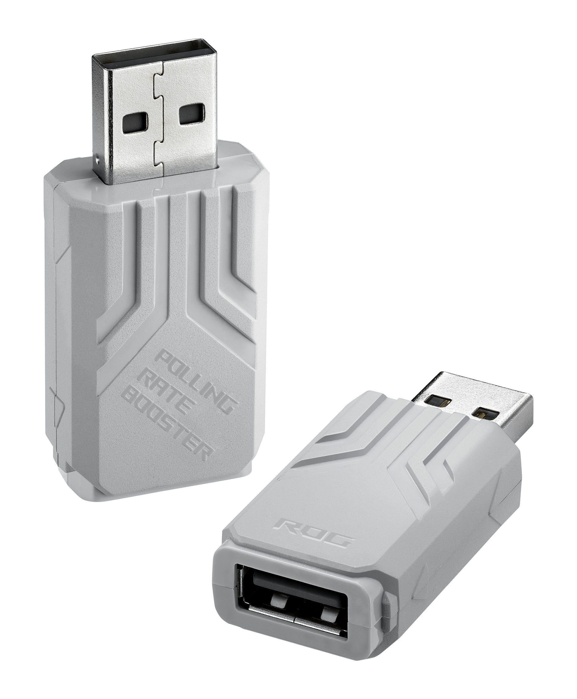 ASUS ROG Polling-Rate-Booster – USB, 10 × 13 × 3 cm, 0,3 kg – für ROG-Mäuse und -Tastaturen – Weiss