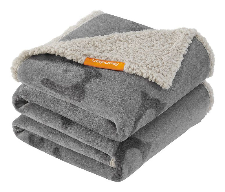 Feandrea Wohndecke – Thermoplastisches Polyurethan (TPU) & Vlies, Grau – 127 × 152 cm