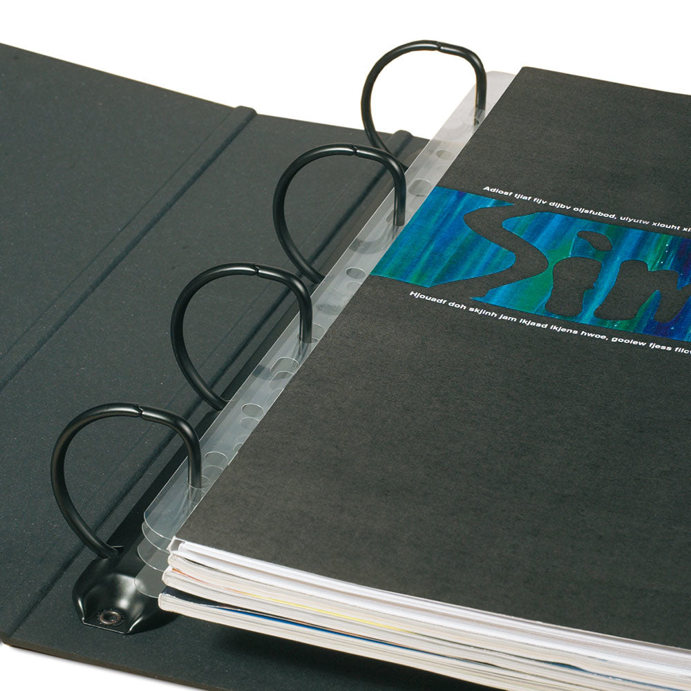 3L Abheftstreifen – für A4 – 295 × 25 mm – Polyethylenterephthalat – transparent – 50 Stk.