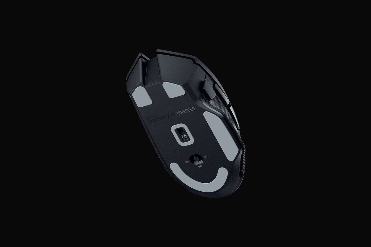 Razer Basilisk V3 X HyperSpeed – Gaming-Maus – Kabellos (Bluetooth), 18000 DPI, Rechts, Schwarz