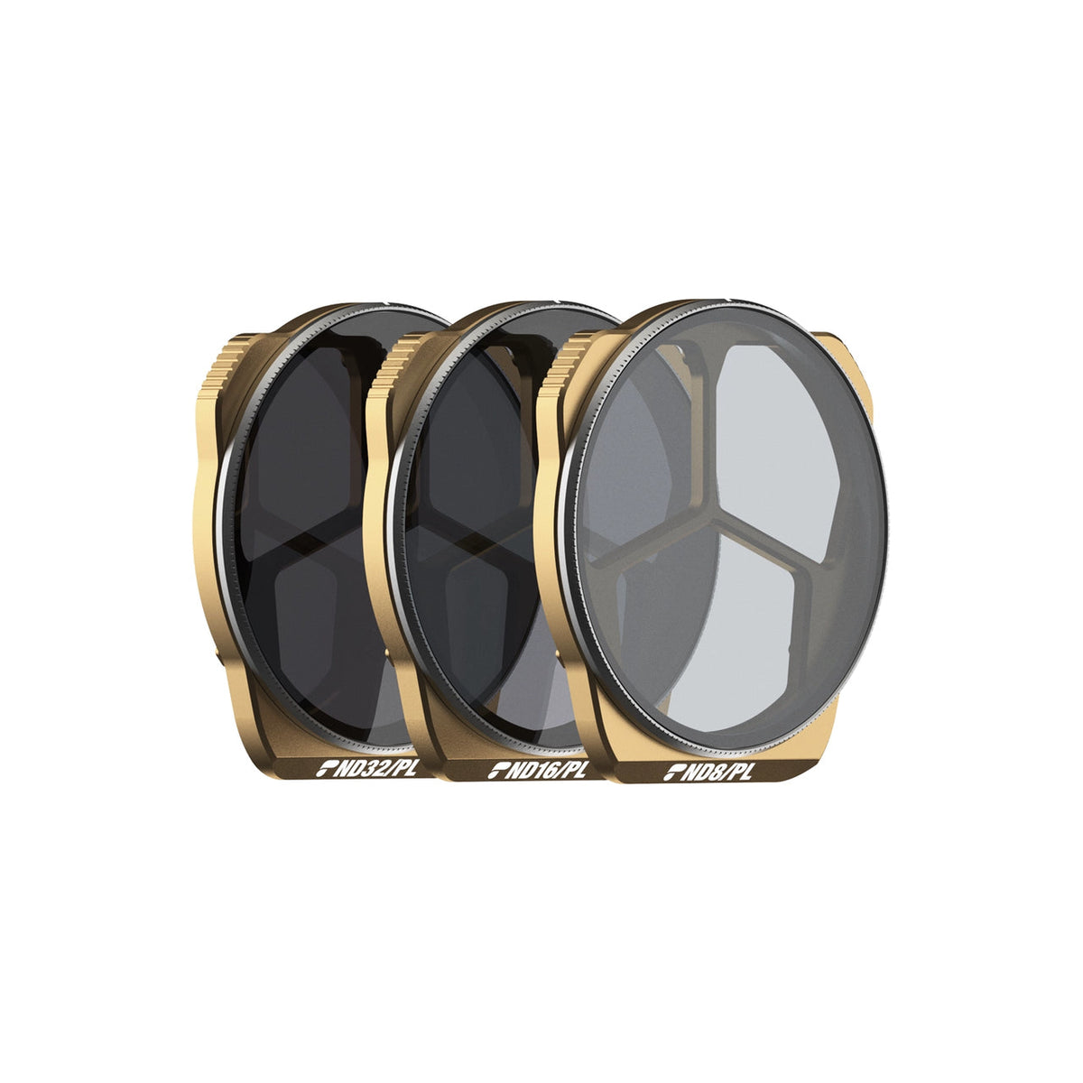 PolarPro Vivid Collection Kamerafilter – ND8/PL, ND16/PL, ND32/PL – für Mavic 3 Pro – Bronze – 3er-Pack