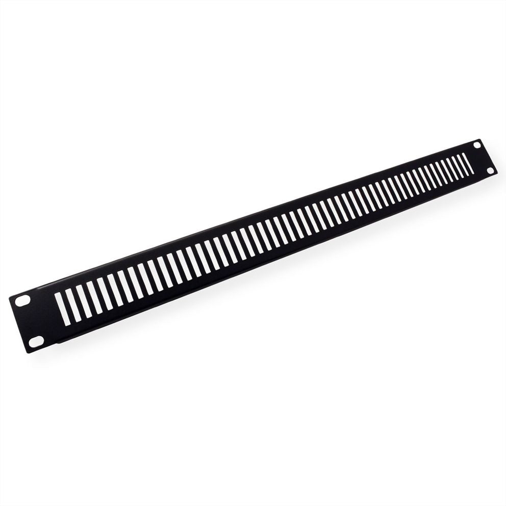 VALUE 26.99.0319 – Blindplatte, 19", 1U, Metall, Schwarz