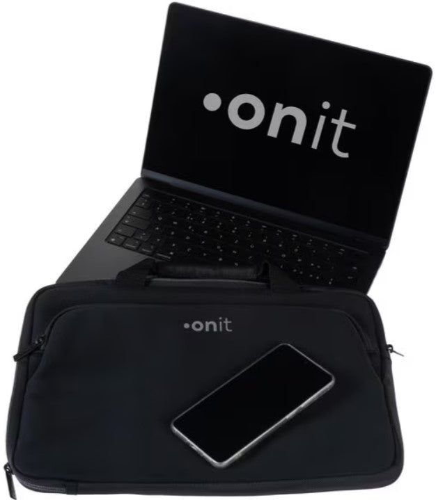 ONIT Notebook-Schutzhülle für bis zu 15,6" – Schwarz